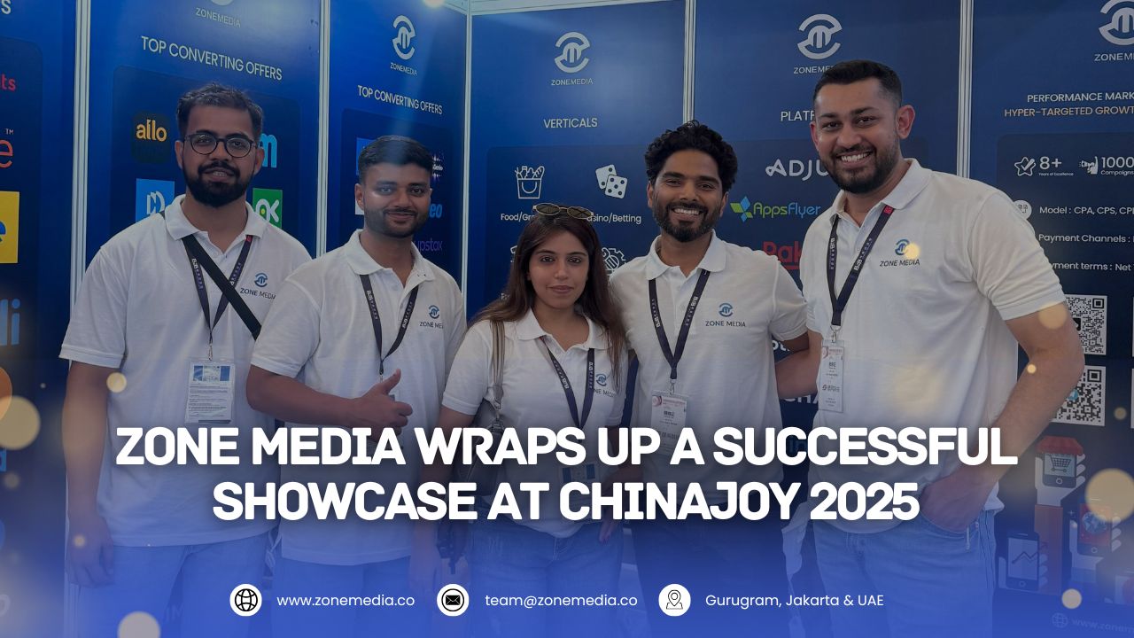 Zone Media Wraps Up a Successful Showcase at ChinaJoy 2025